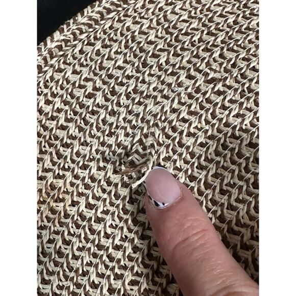 Large Brim Beach Sun Hat With Bow Detail - Picture 12 of 12